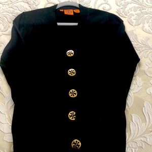 Tory Burch Cardigan S Black